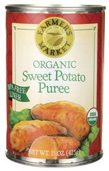 FARMERS MARKET Sweet Potato Puree 12/15 OZ