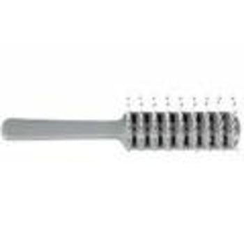 Vented Hairbrush with Plastic Bristles