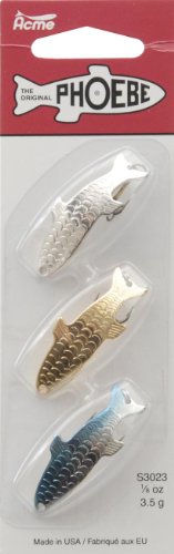 Acme- 1/8oz Phoebe 3-Lure Pack