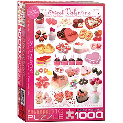 Sweet Valentine's 1000 pc 10x14 inches Box, Puzzle