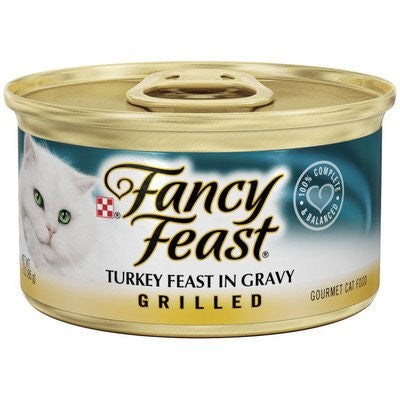 Fancy Feast Grilled Turkey Feast in Gravy 3 oz