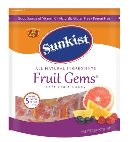 Sunkist, Fruit Gems Individually Wrapped, 2 LB