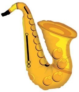 Saxophone Helium Shape - 37"