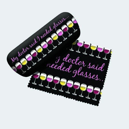 Needs Glasses Eyeglass Case