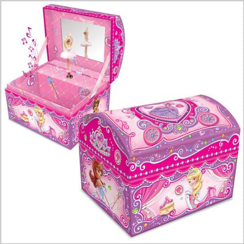 ROSE RED SLIPPERS DOME JEWLERY BOX
