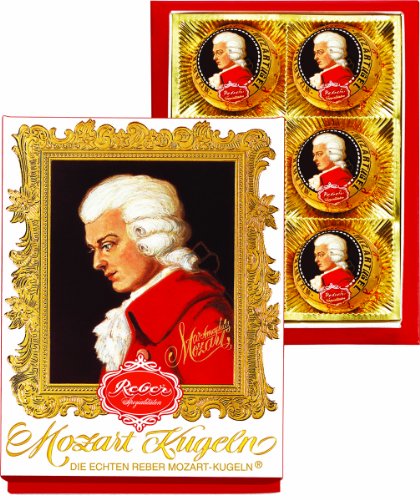 Mozart Kugel Small 6 piece Portrait Box 4.2 oz