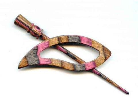 Lilac Shawl Pins Carina