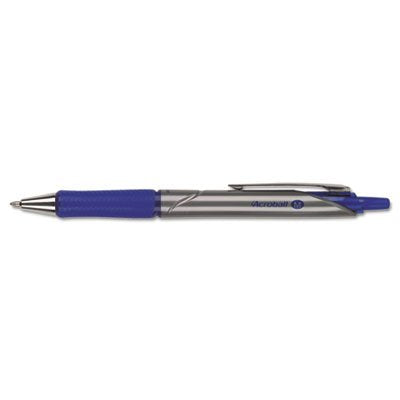 Acroball Pro Ball Point Pen, Medium Tip, Blue
