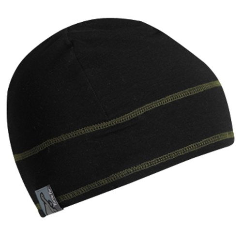 Beanie, Bamboo Lightweight Skull Cap Helmet Liner, Black