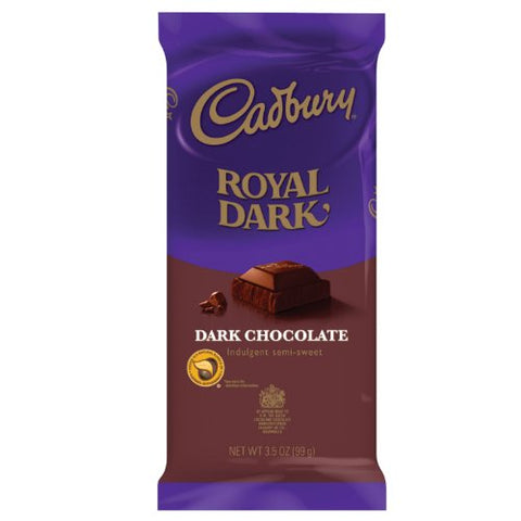 Cadbury Royal Dark Premium Bar 14 Count 3.5 Oz