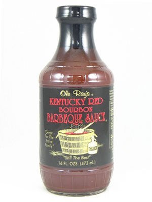 Ole Ray's Kentucky Red Bourbon BBQ Sauce 16 oz