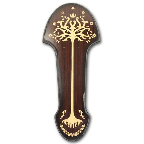 Stained Polish Wooden Sword Plaque