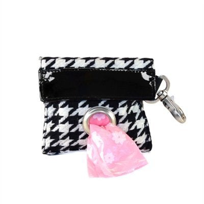 Pooch Pouch, Houndstooth Dispenser and Biodegradable Waste Pick-Up Bags