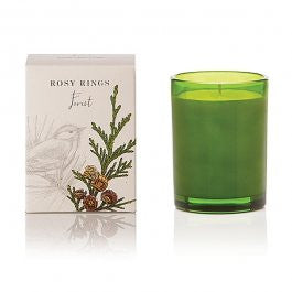 Botanica Glass Candle, Forest (Green)