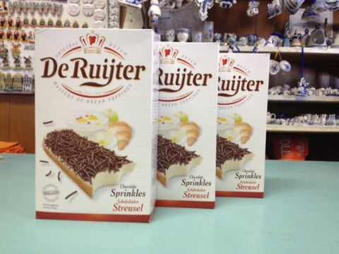 De Ruijter Dark Chocolate Sprinkles, 14.1 oz