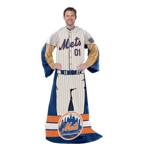New York Mets MLB "Uniform" Adult Comfy Throw, 48"x 71"