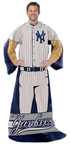 New York Yankees MLB "Uniform" Adult Comfy Throw, 48"x 71"
