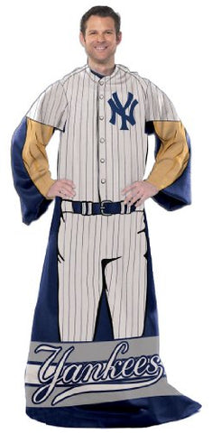 New York Yankees MLB "Uniform" Adult Comfy Throw, 48"x 71"