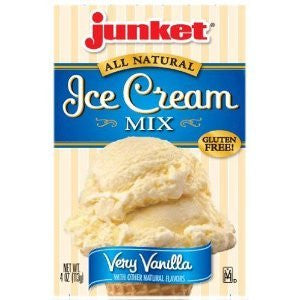 Junket Ice Cream Mix Vanilla 4.0 OZ
