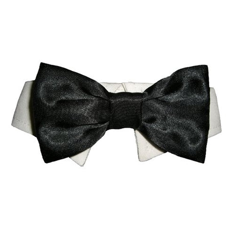 Bow Tie Collar - Black, L/XL