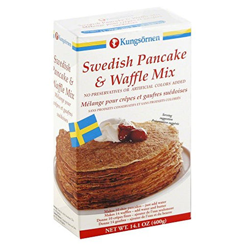 Kungsornen Swedish Pancake & Waffle Mix - 14.1 oz