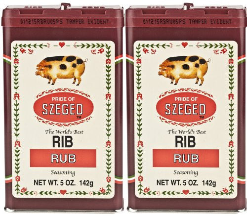 Rib Rub in Tin, 5 oz