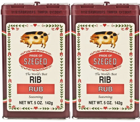 Rib Rub in Tin, 5 oz