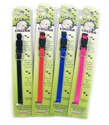 COASTAL Li'l Pals Collar - 5/16 x 6-8 - Neon Pink