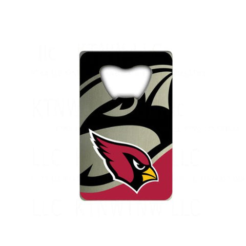 Credit Card Style Bottle Opener - Arizona Cardinals