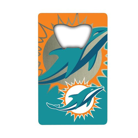 Credit Card Style Bottle Opener - Miami Dolphins (not in pricelist)