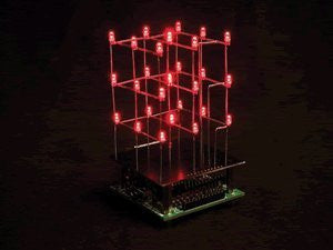 3D Led Cube 3 x 3 x 3