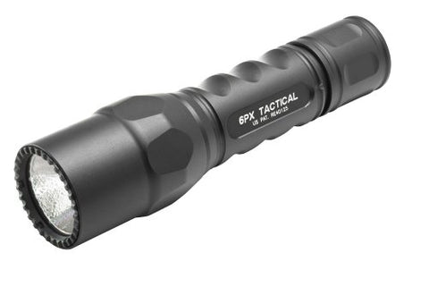6PX TACTICAL, 6 VOLT, SINGLE STAGE 320 LU, WH LED, ALUM. BLACK TYPE III ANO, TACTICAL
SWITCH