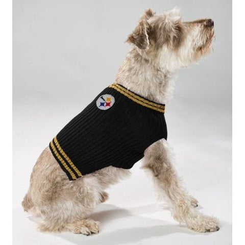 Pittsburgh Steelers Dog Sweater, medium