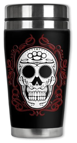 Travel Mug - Fancy Skull