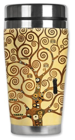 Travel Mug - Klimt: Tree of Life