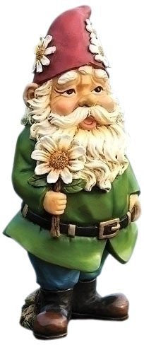 12"H GNOME GARDEN STATUE