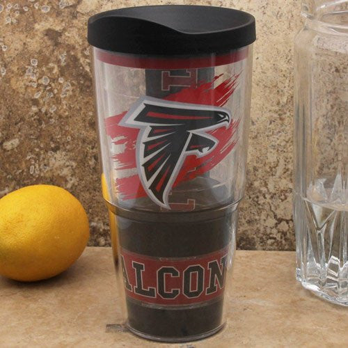 NFL Atlanta Falcons
Wrap with Lid 24oz Tumbler
