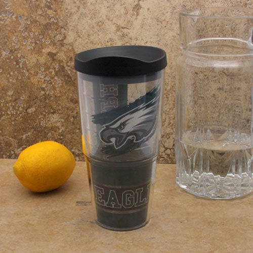 NFL Philadelphia Eagles Wrap with Lid 24oz Tumbler