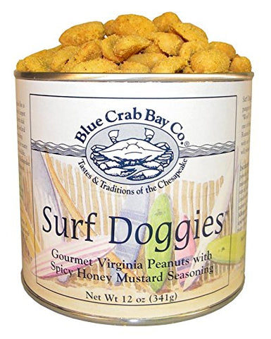 Surf Doggies Spicy Honey Mustard Peanuts - 12 oz