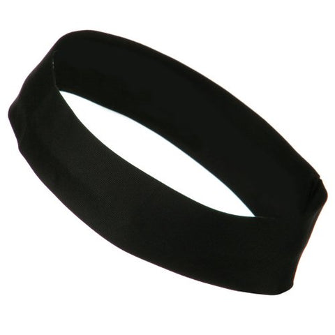 Outdoor, 2 inch Removable Chino Twill Hat Band - Black (11 1/2" length, 2" wide)