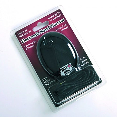 BetterHealth Heat Therapy - Hot Rox Electronic Hand Warmer, black
