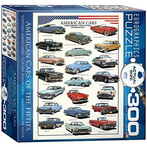 American Cars of the 50s 300 pc