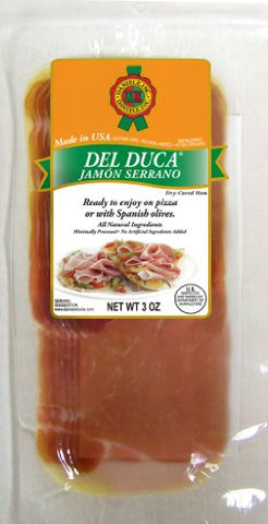 Daniele Sliced Serrano Ham, 3 oz