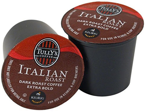 Tully's, Italian Roast, dark roast, k-cup
