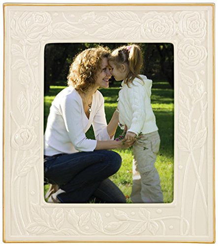 IVORY ROSE FRAME 8X10