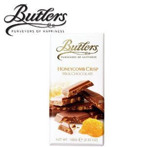 Butlers Bar chocolate mlk crsp hnycmb 3.5 OZ