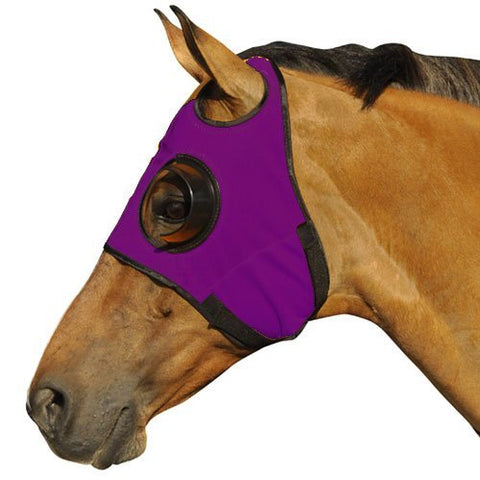 Blinker Hood - Can't See Back - Quarter Cup - Purple