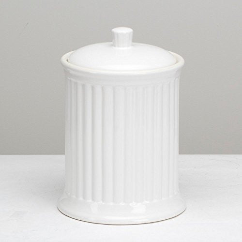 Extra Large Canister / Cookie Jar 120 Oz White