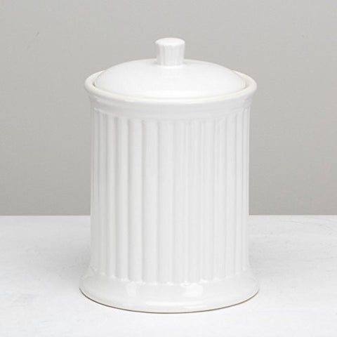 Extra Large Canister / Cookie Jar 120 Oz White