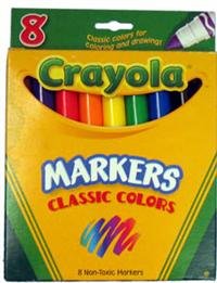 8 ct. Classic, Broad Line, ColorMax Markers